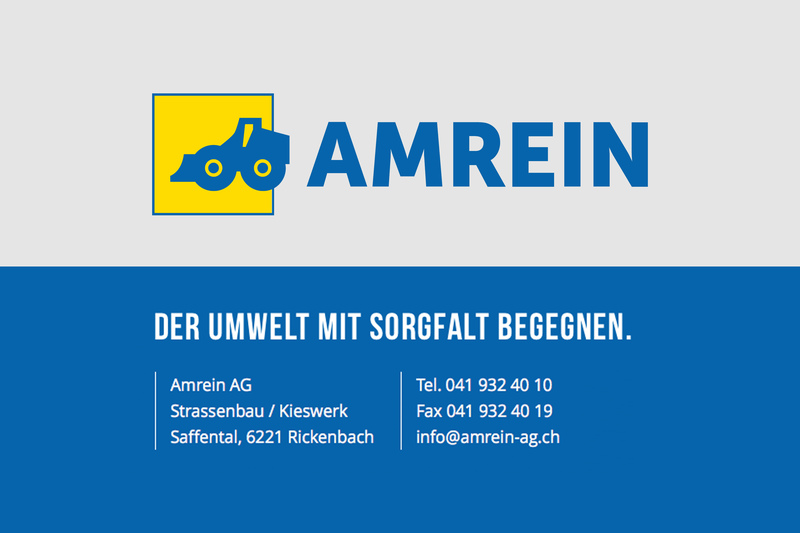 Neuer Firmenname Amrein AG - 1