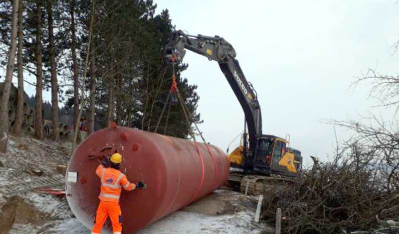 Neuer Regenwassertank zur Ressourcenschonung - 1