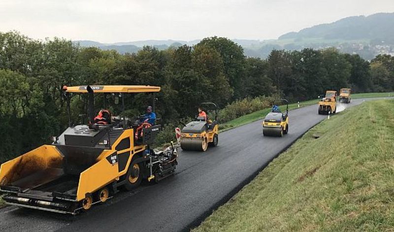 Belagseinbau Schwarzenbachstrasse (inkl. Video Radio Central) - 3